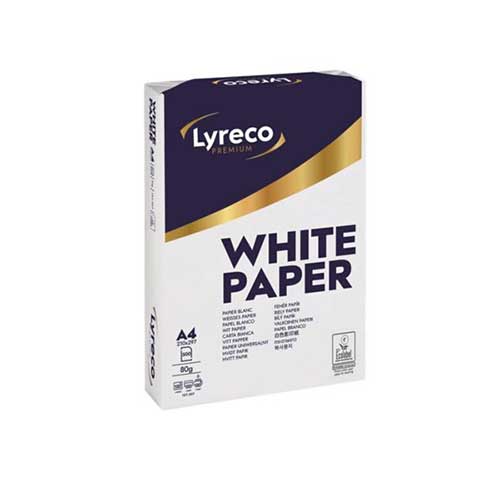 Kopieerpapier A4 75 gram wit, verpakking van 5 x 500 vellen