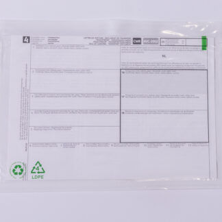Paklijst envelop transparant 60% recycled | 225 x 165 mm (A5)