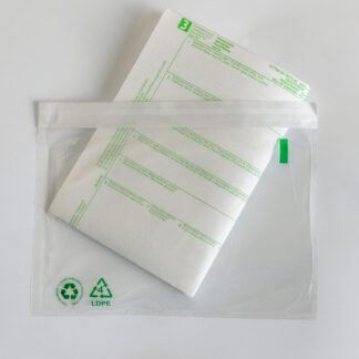 Paklijst envelop transparant 60% recycled | 165 x 122 mm (A6)