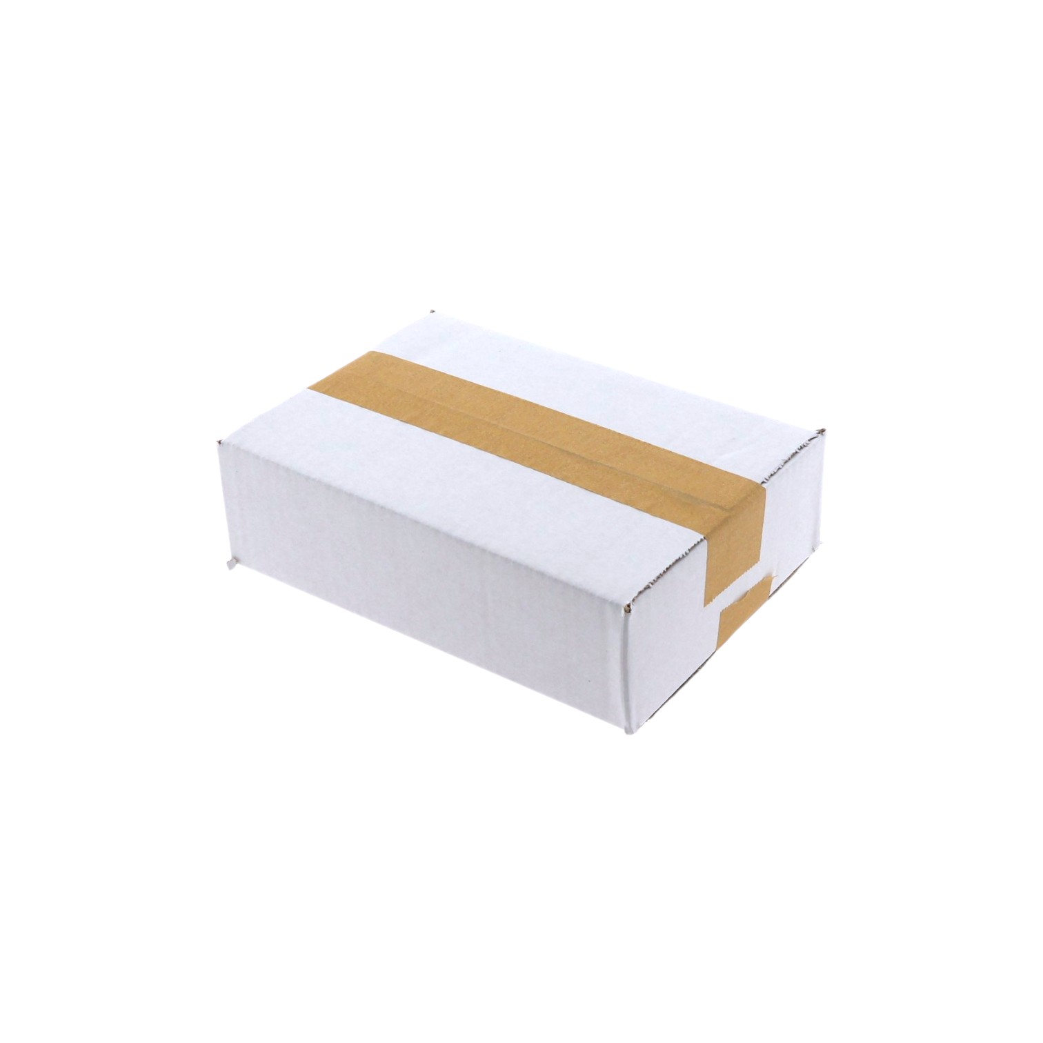 Kartonnen Doos Enkele Golf (B) Wit 240x165x65 mm