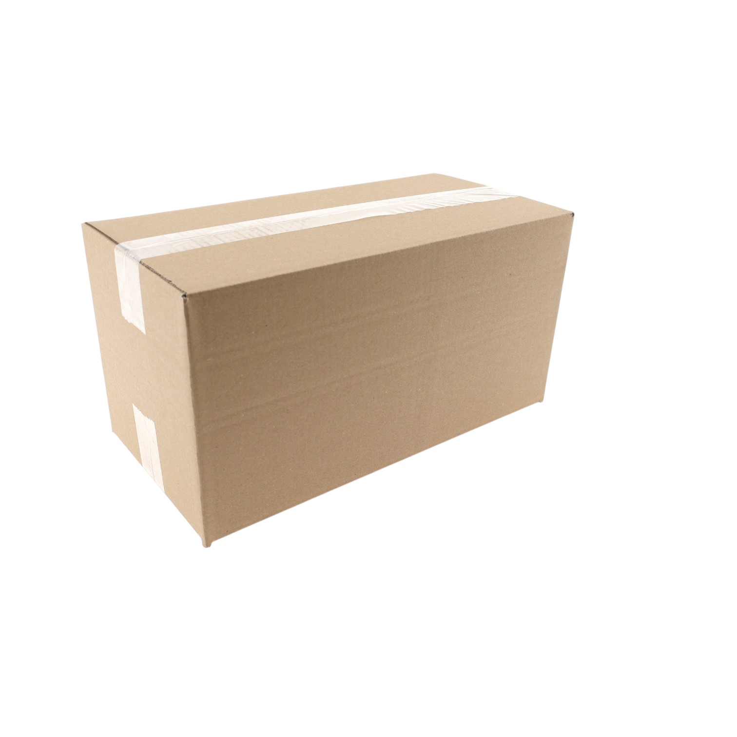 Kartonnen doos enkele golf (B) bruin 400x200x200 mm ril 100/150