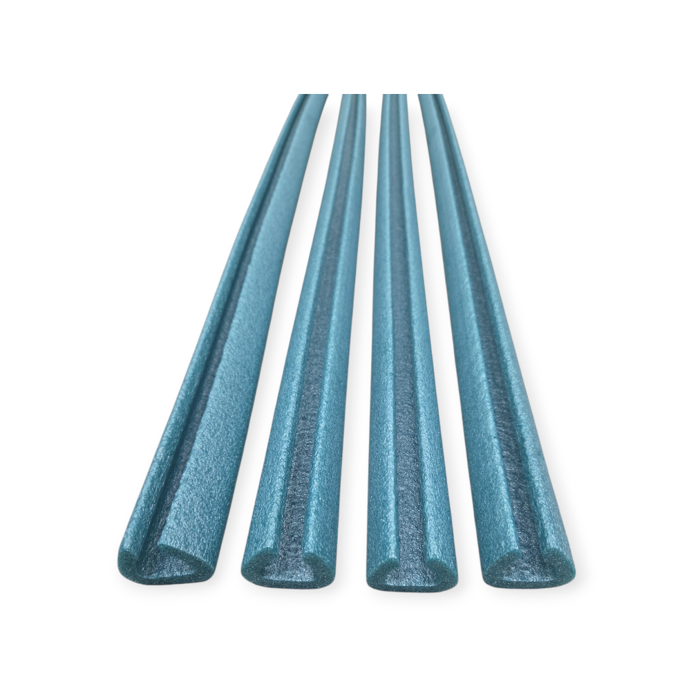 U schuimprofiel 2 mtr groen 100% recycled | 15 – 25 mm