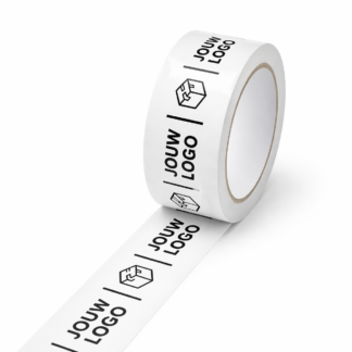 Bedrukte tape 1 kleur