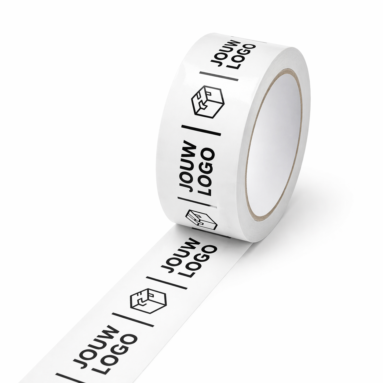 Bedrukte tape 1 kleur