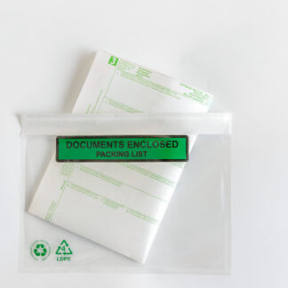 Paklijst envelop Doc. Encl. + Packing List | 165 x 122 mm (A6)