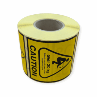 Etiket DHL over 20 kg