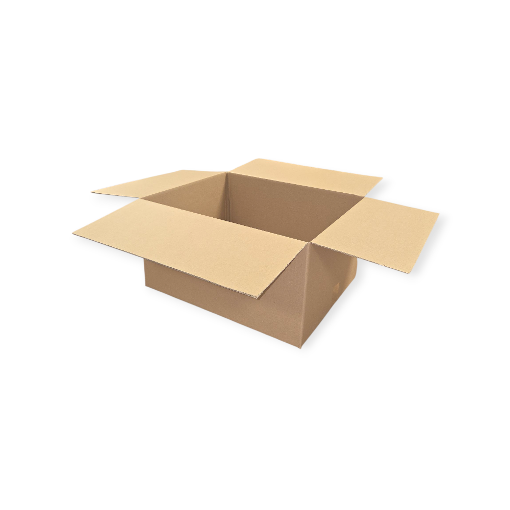 Kartonnen doos enkele golf (C) bruin op=op | 500 x 400 x 260 mm