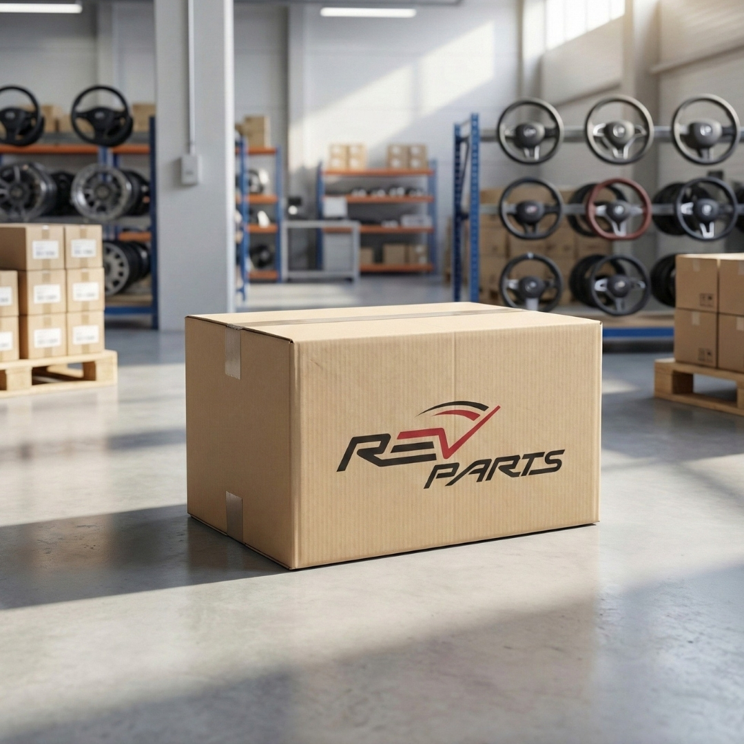 Bedrukte kartonnen doos RevParts