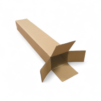 Kartonnen koker doos enkele golf (C) bruin F0203 | 130 x 102 x 740 mm