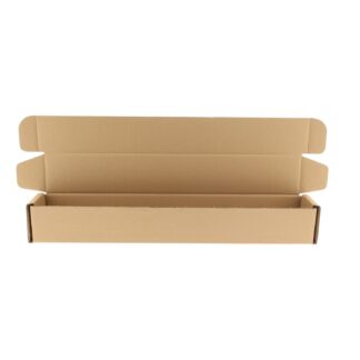 Postdoos dubbele golf CB bruin | 860 x 125 x 120 mm